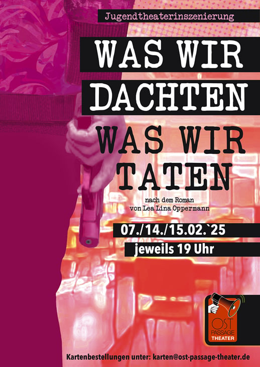 Plakat A2 „Was wir dachtenen, was wir taten“