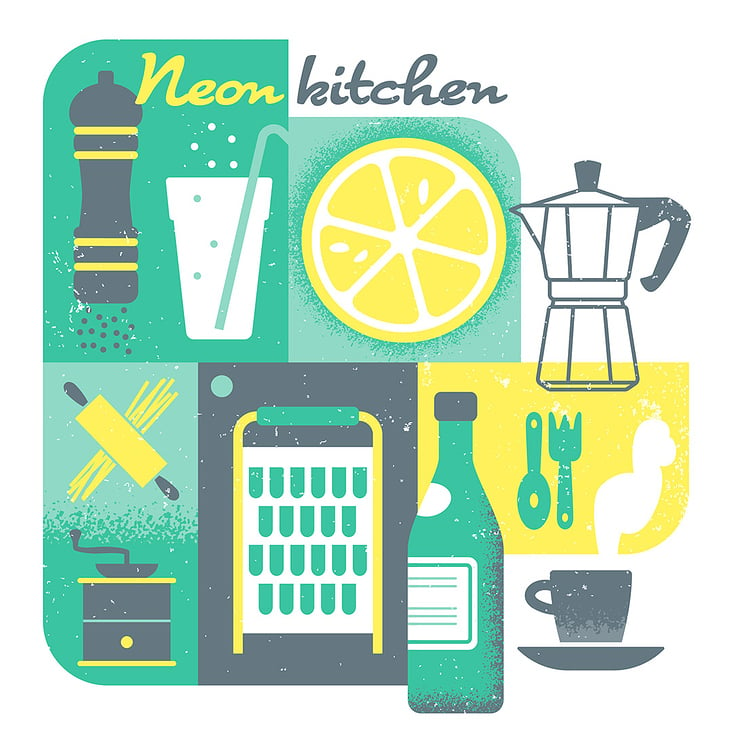 Neon Kitchen