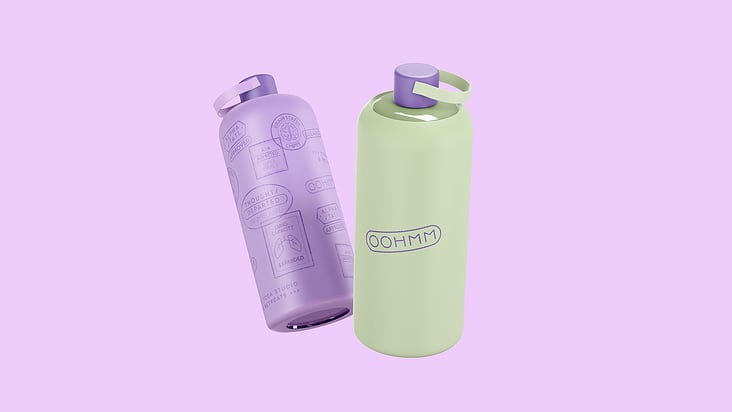 Yoga Bottle Design