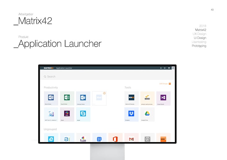 Matrix42 AG – App Launcher