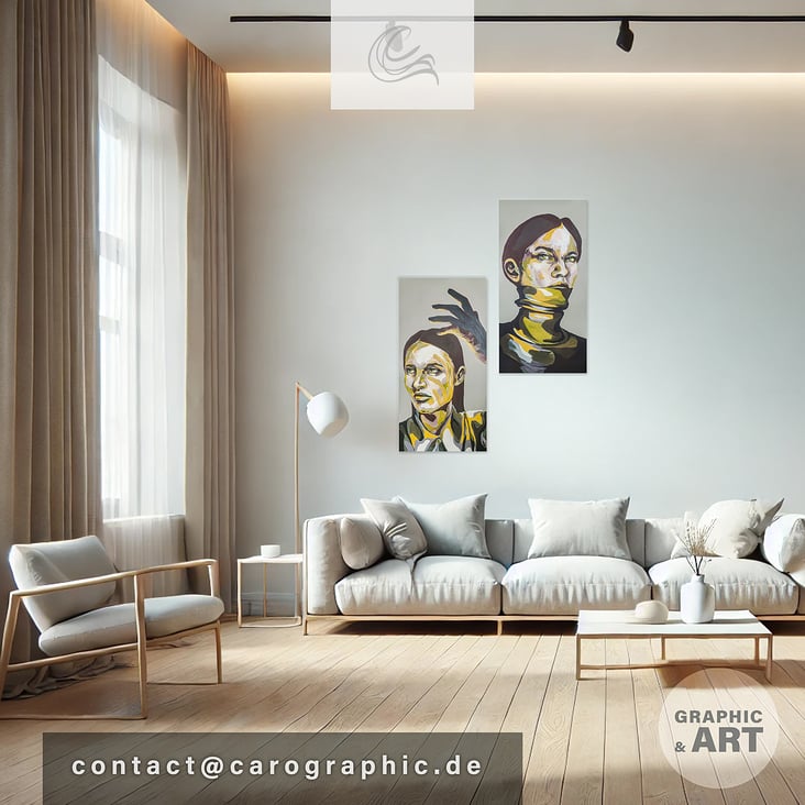 wallart pop art contemporary art gallery paintings handmade carographic by Carolyn Mielke