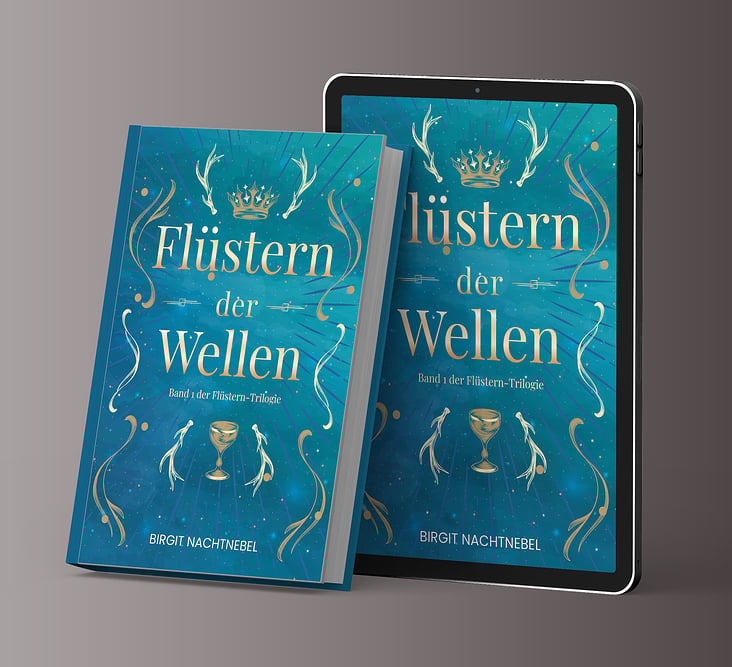 Book cover Flüstern der Wellen