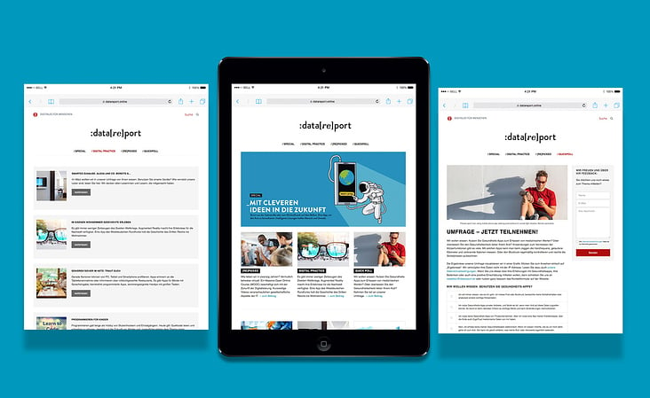 Dataport. Online-Erweiterung des Printmagazins.