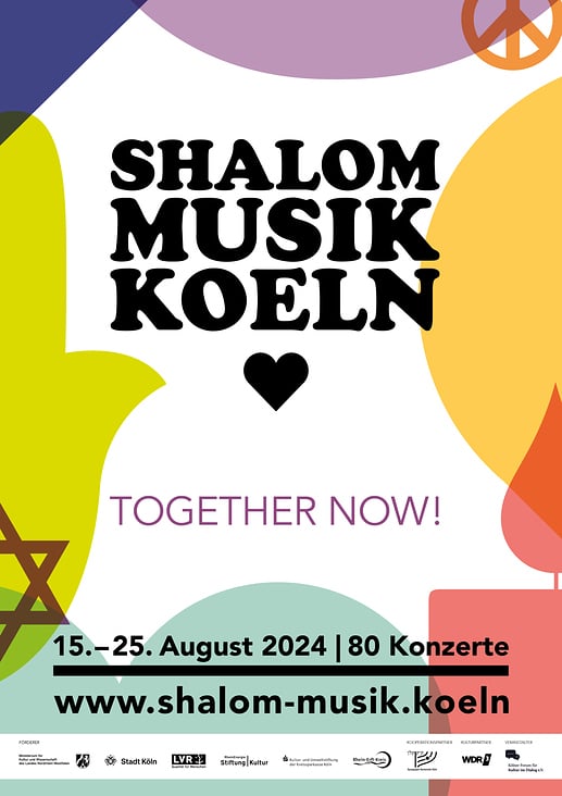 Gestaltung der Veranstaltungsreihe SHALOM MUSIK KOELN im Auftrag des Kölner Forum für Kultur im Dialog e.V.