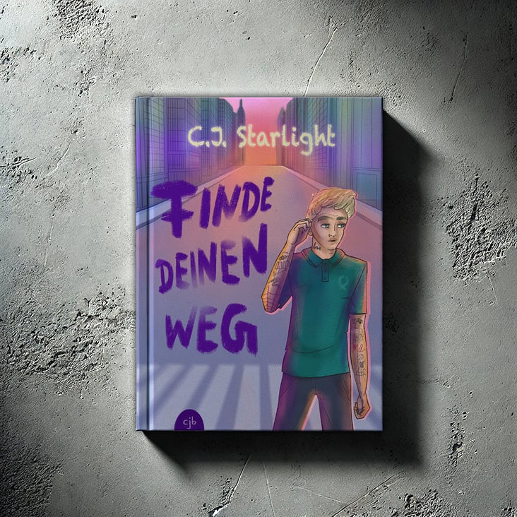 Young Adult Cover – Finde deinen Weg – Mockup