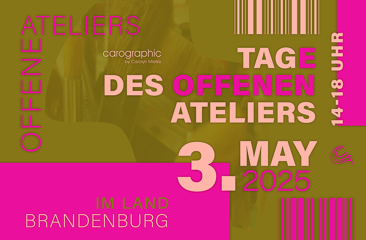 Tage des offenen Ateliers 2025 im Land Brandenburg carographic by Carolyn Mielke in Cottbus