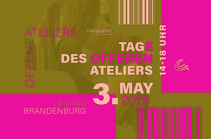 Tage des offenen Ateliers 2025 im Land Brandenburg carographic by Carolyn Mielke in Cottbus