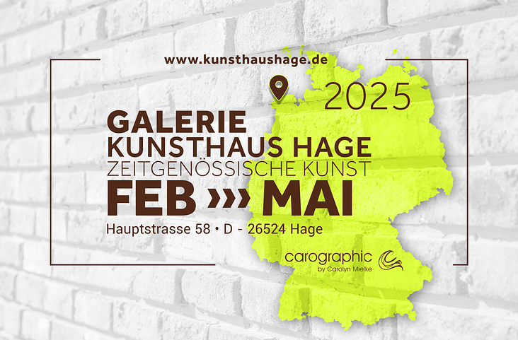 Zeitgenössische Porträtkunst bei Kunsthaus Hage mit carographic by Carolyn Mielke aus Cottbus, Lausitz, Brandenburg