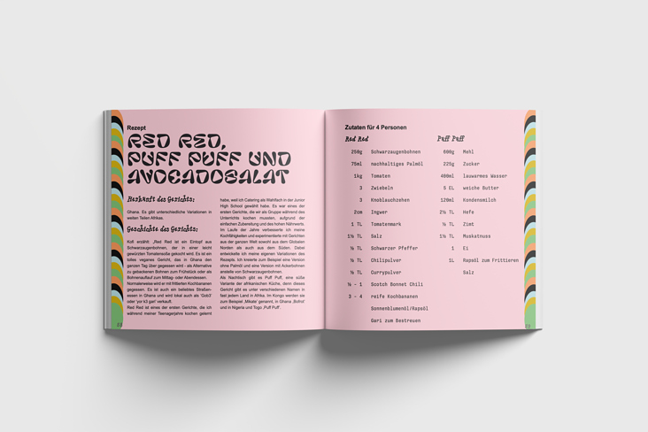 YumYumTalks – Buckprojekt, Layout und Illustration