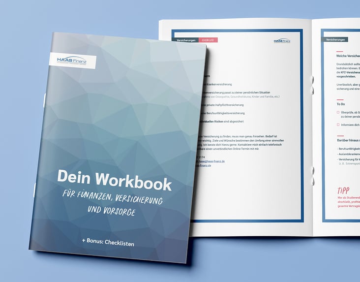 Workbook zum Thema Versicherung und Finanzen