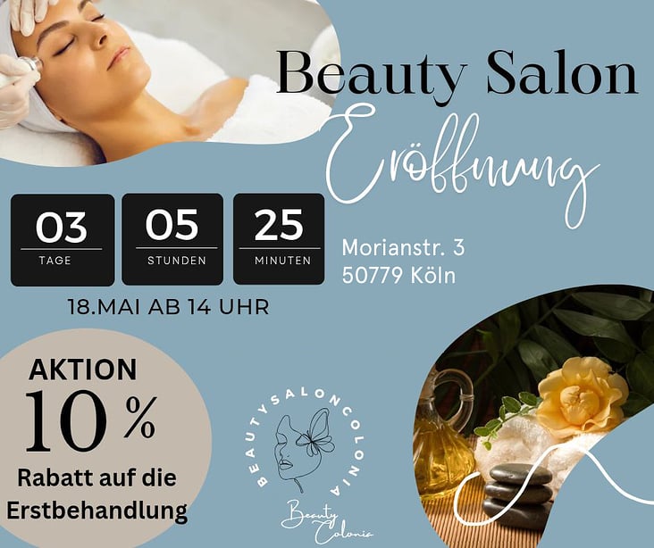 Beautysalon Werbung