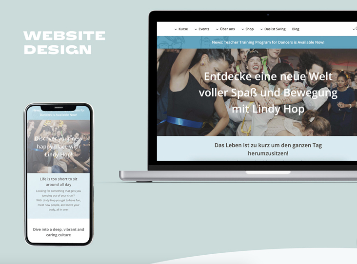 Web Design – SwingStep