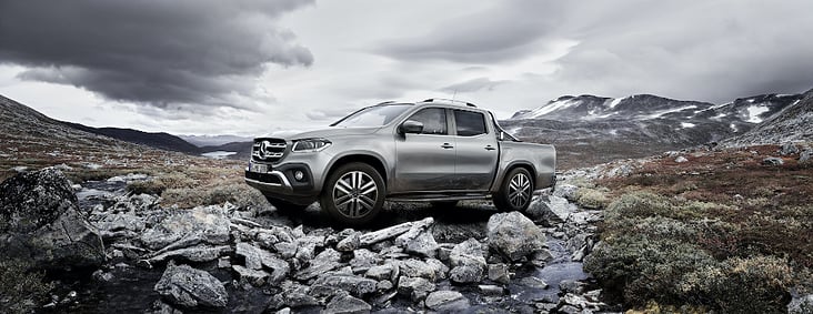 Mercedes XClass – Portfolioarbeit mit Frederik Büttgen