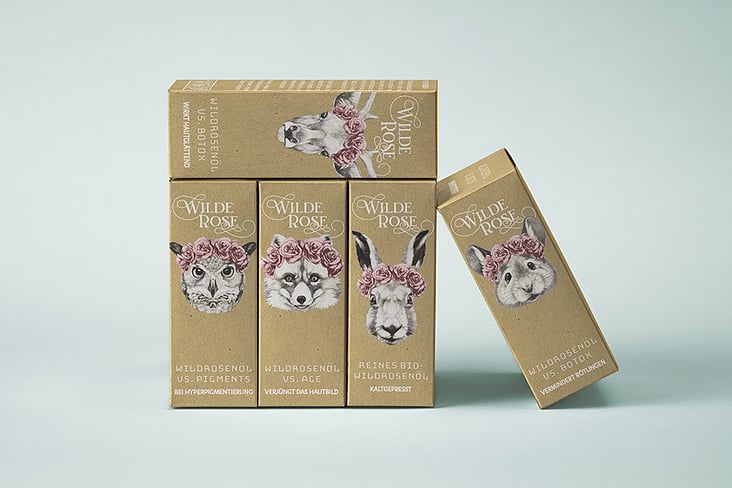 mamaburns Wilde-Rose Packaging