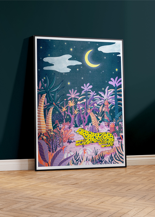 Oasis, Risographie Druck