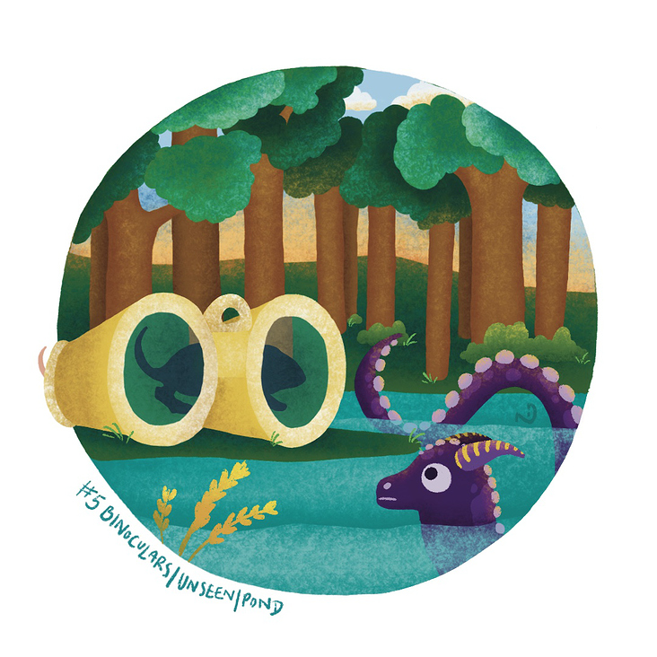 Binoculars|Unseen|Pond