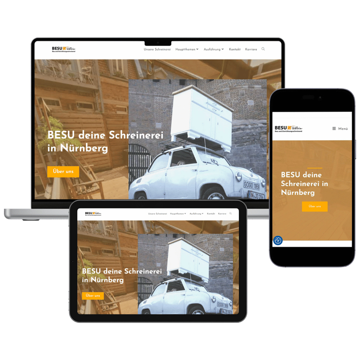 Schreinerei Website Nürnberg