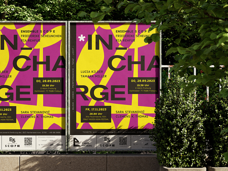 Ensemble S C O P E – *In_Charge – Plakat 01