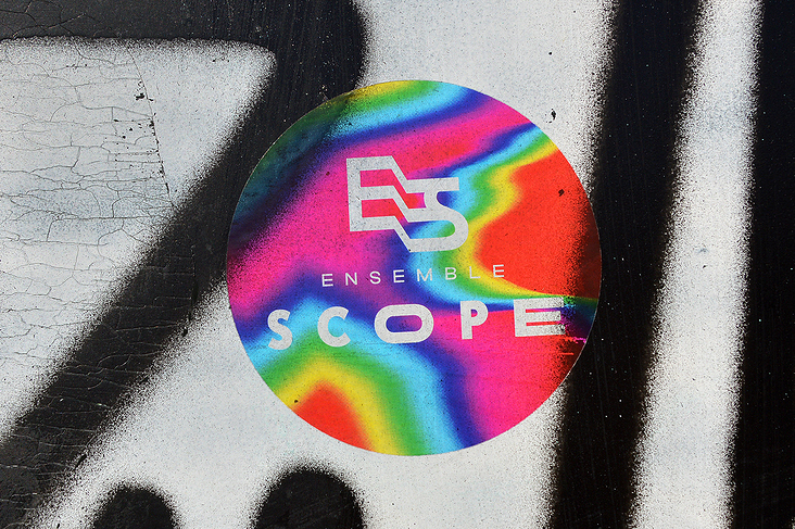 Ensemble S C O P E – gl;tch – Sticker