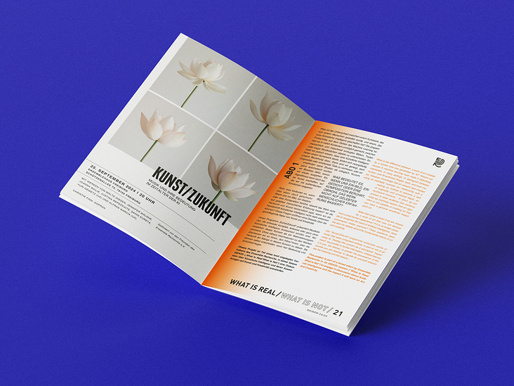 Ensemble Recherche – Saisonbroschüre 24/25 „WHAT IS REAL/WHAT IS NOT“
