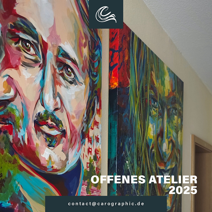 #offeneateliers #offeneateliersbrandenburg #TagdesoffenenAteliers #TdoA2025 #Cottbus #Lausitz #carographic #Carolyn-Mielke