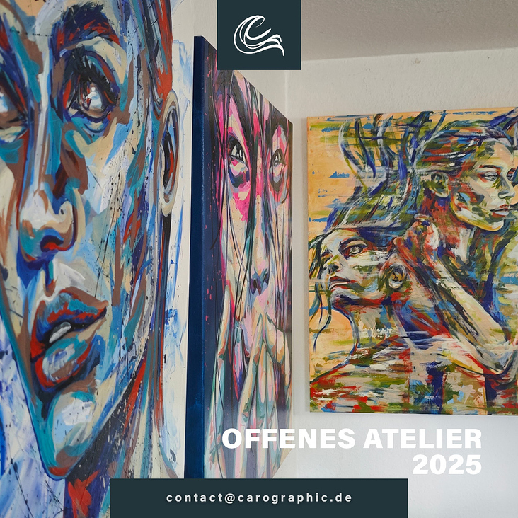 #offeneateliers #offeneateliersbrandenburg #TagdesoffenenAteliers #TdoA2025 #Cottbus #Lausitz #carographic #Carolyn-Mielke