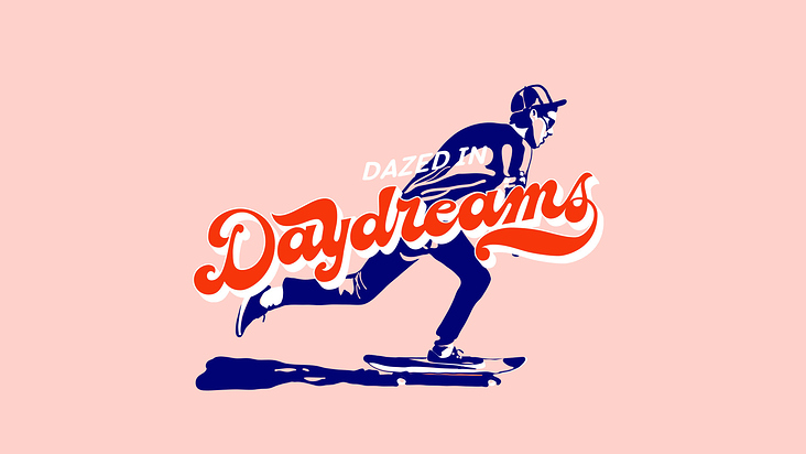 Visuelle Identität von Dazed in Daydreams