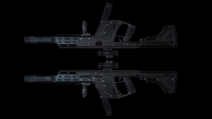 3D-Replika – Kriss Vector Gen 2