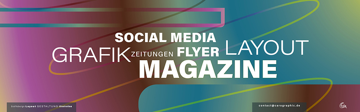 Layoutarbeiten & Printgestaltung – carographic by Carolyn Mielke