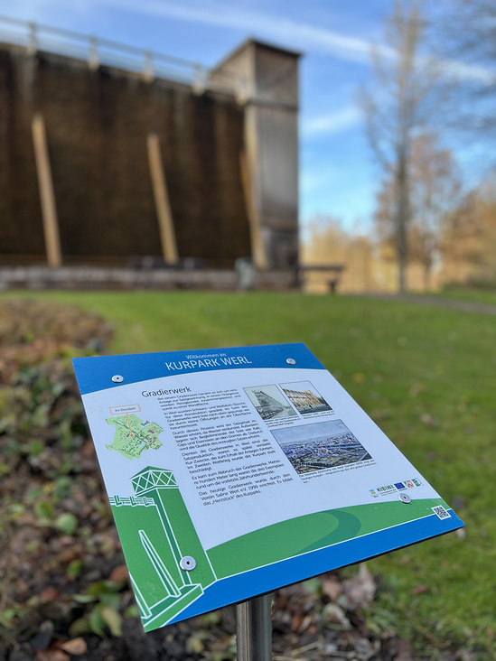 Beschilderung Kurpark der Wallfahrtsstadt Werl – Gestaltung und Layout