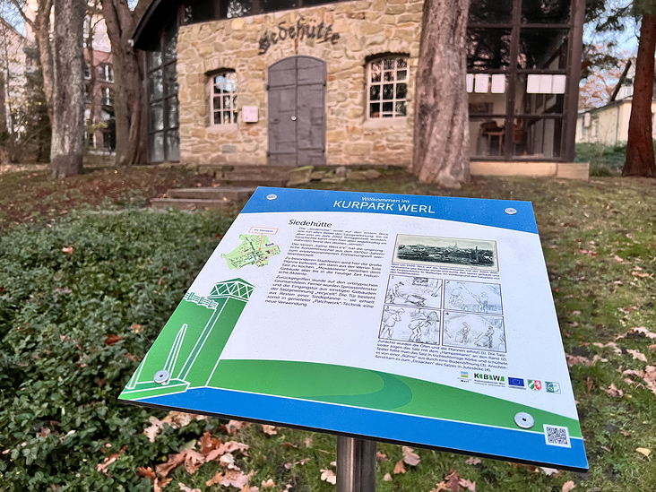 Beschilderung Kurpark der Wallfahrtsstadt Werl – Gestaltung und Layout