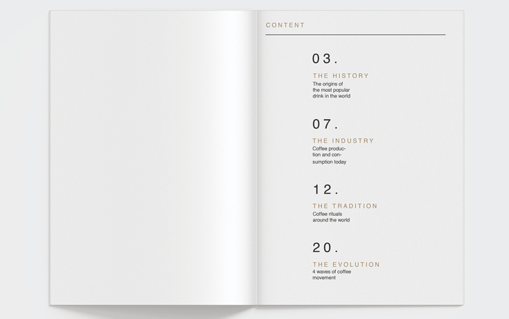 Brochure Kaffeecultur