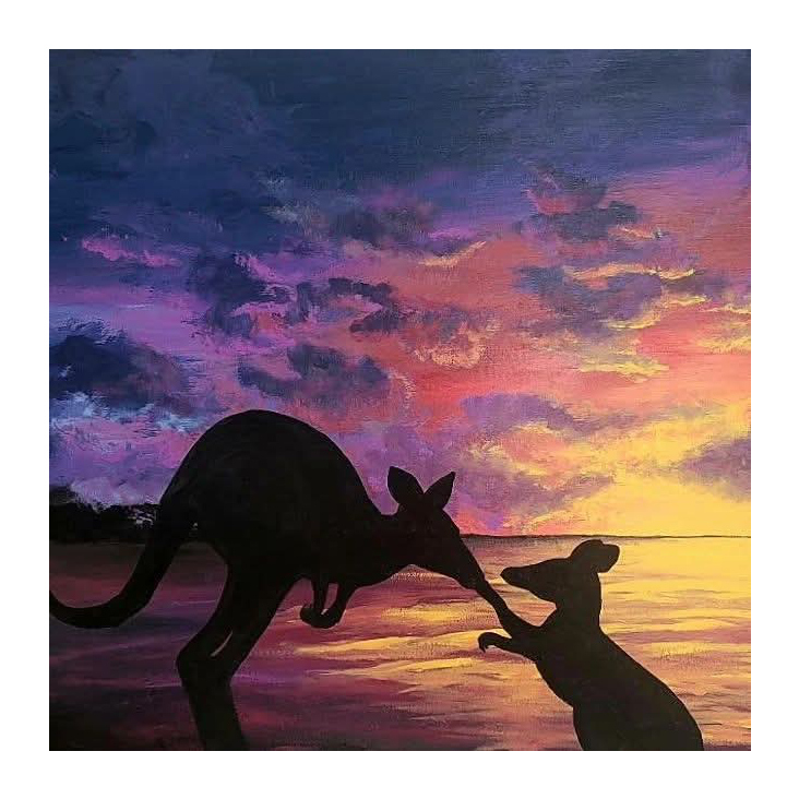 Känguru in Australien