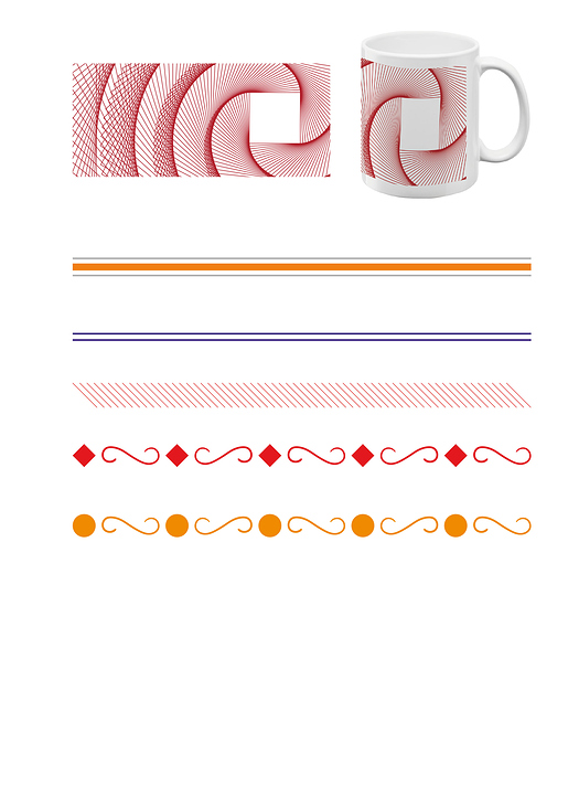 Tassendesign-Ideen für Standard-Designs