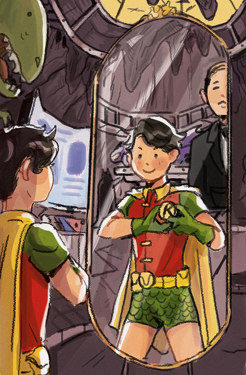 Robin in the Cave