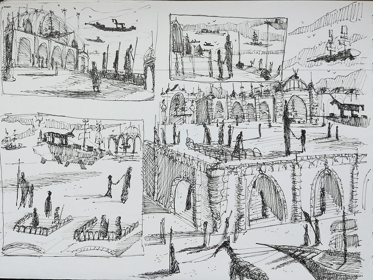 BigParade maximilian-georg-liebscher InitialSketch