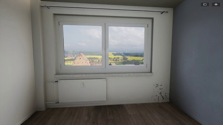 Beispiel-Screen der VR-Anwendung