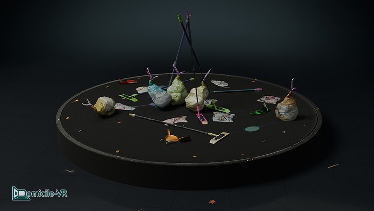 3D Modelle für vom Mieter zurückgelassenen Objekten