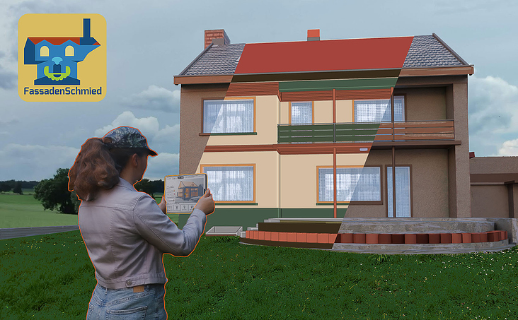 Mockup der Verwendung in AR
