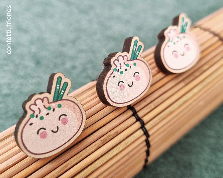 Holz-Pin Dim sum