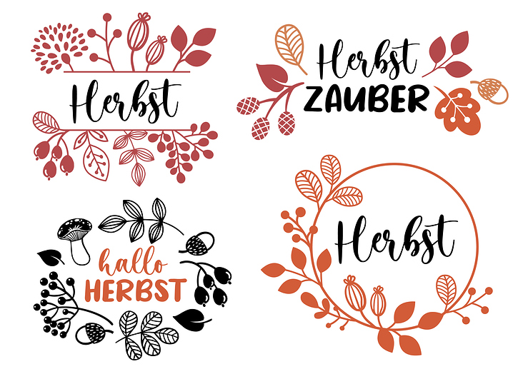 Herbstkränze