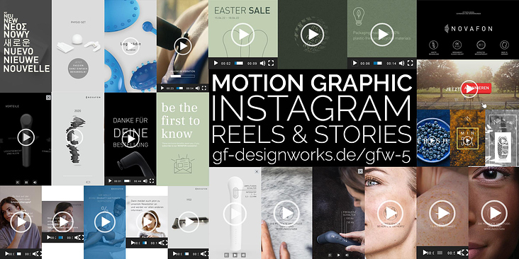 Motion Graphic Reels Instagram Social Media Marketing