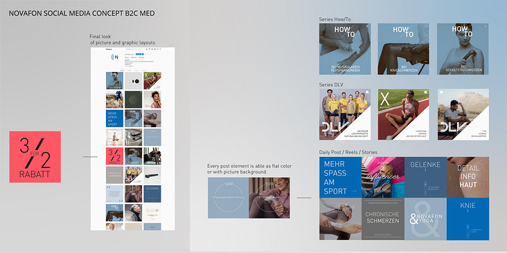 Social Media Post Reel Company Page look