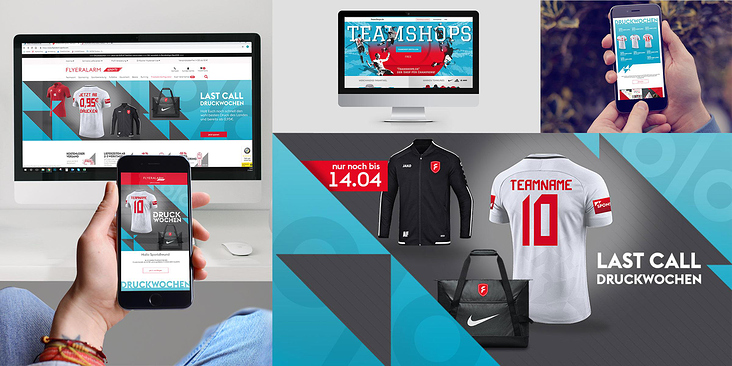 Website Design and Development, Social Media Marketing Aktionen, Landing Pages, UI Check Out,