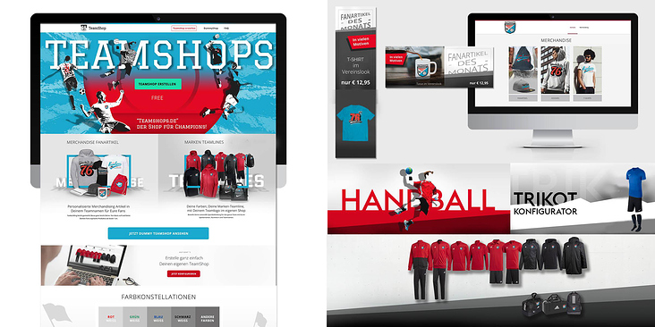 Teamshop StartUp Corporate Design, Workflow Optimierung