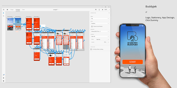 Logo und XD App Design