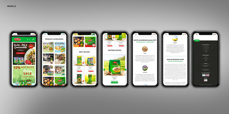 Webdesign, SEO, UI, UX, Mobile