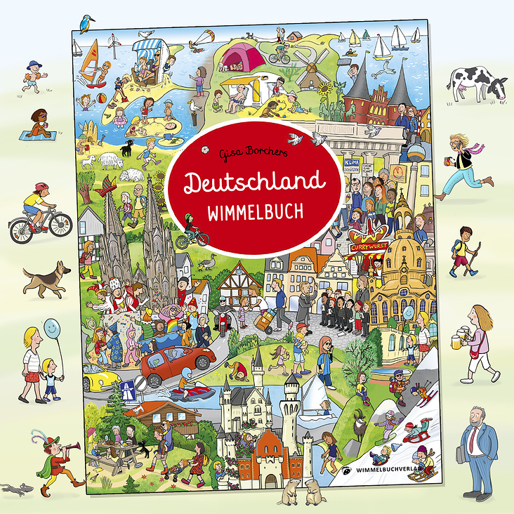 Titel Deutschland Wimmelbuch