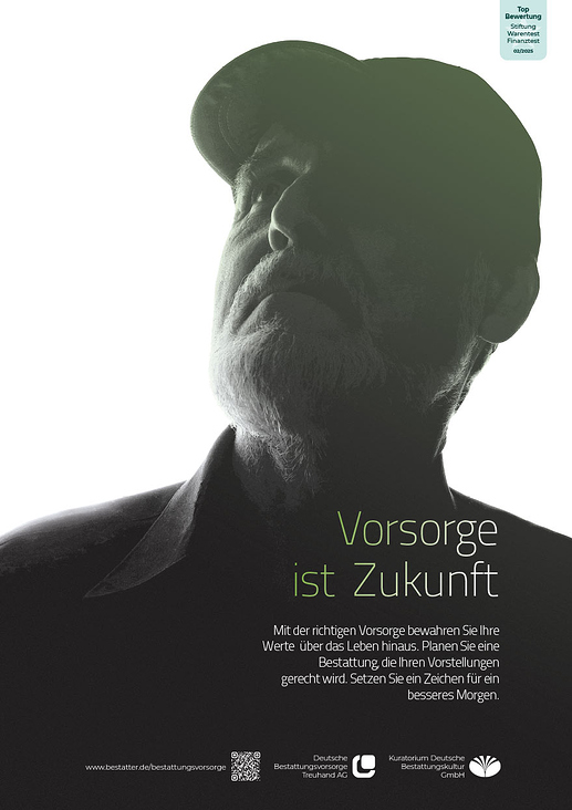 Kampagne Bestattungsvorsorge 2025