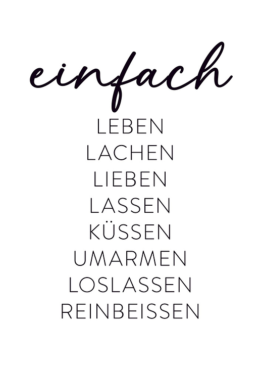 Karte „einfach“